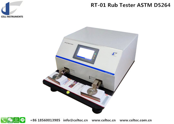 Printed ink Abrasion resistance fastness tester Rub tester TAPPI T830 conformed rub tester ASTMD5264 complied rub tester