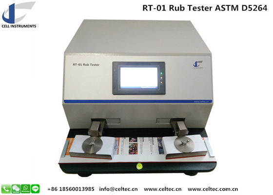 ASTMD5264 Rub resistance tester Ink Rub test Machine TAPPI T830 Coated surface rub abrasion tester