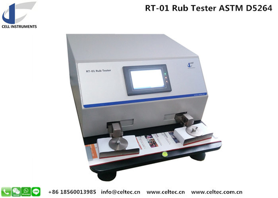 ASTM D5264 printing ink coloring fastness Testing Equipment  Ink Abrasion Tester for packaging