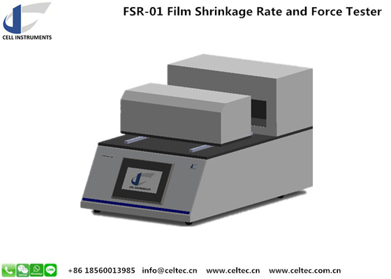 Plastic film shrinkage force and rate tester ISO 14616 Hot air oven method shrink tester